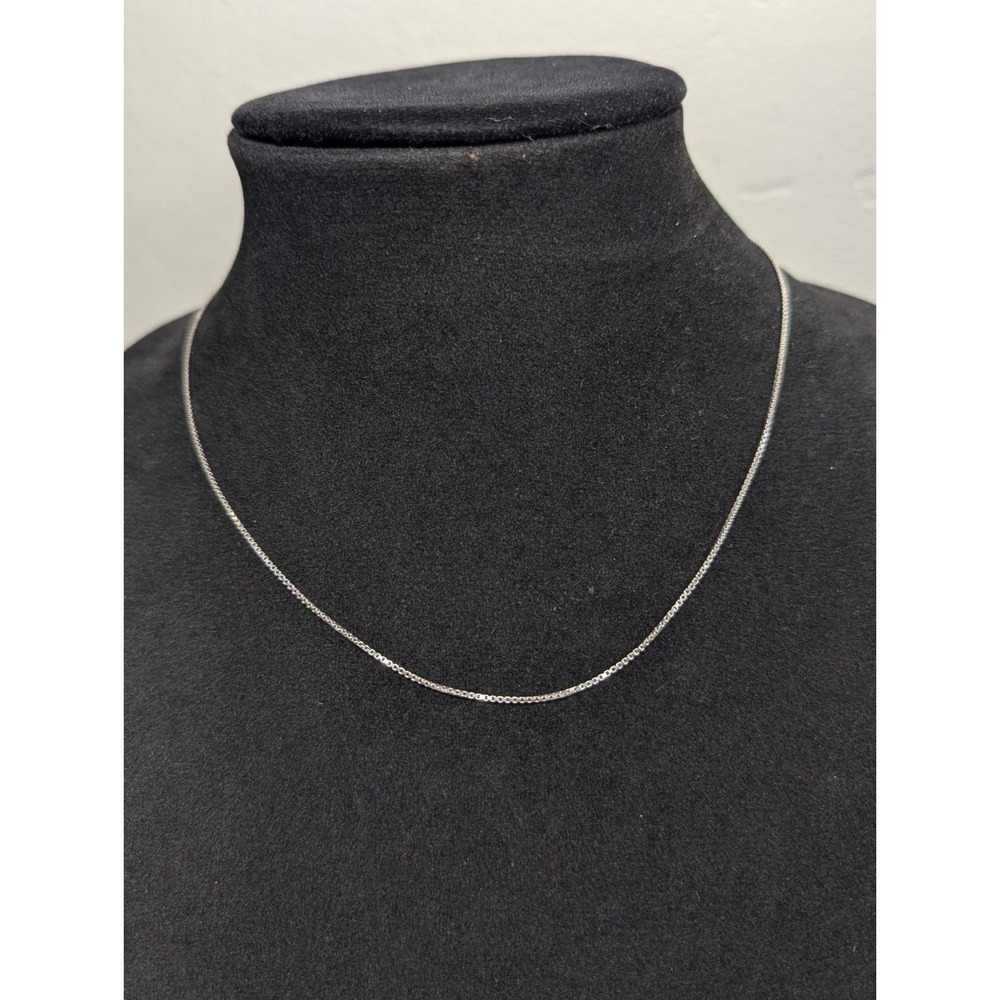 Classic 925 Chain Sterling Silver 18 Inch Necklace